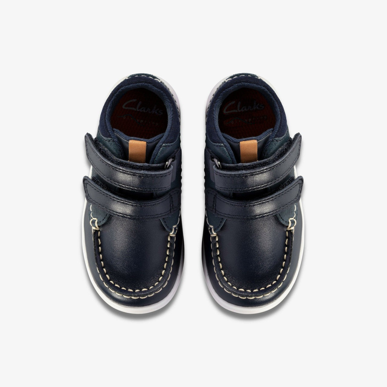 Crest Tuktu Toddler Navy Leather | Clarks on Sale
