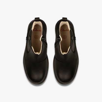 Astrol Orin Kid Black Leather | Clarks Sale