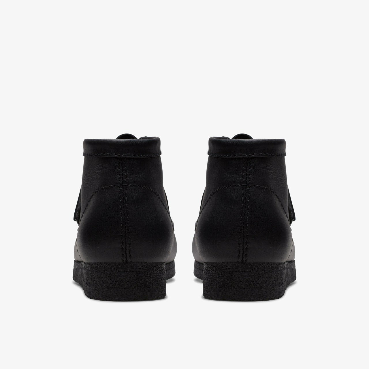 Wallabee Boot Black Leather | Clarks discount
