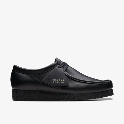 Wallabee Black Leather | Clarks Sale