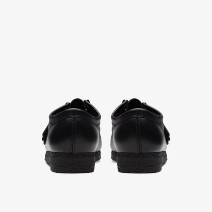 Wallabee Black Leather | Clarks Sale