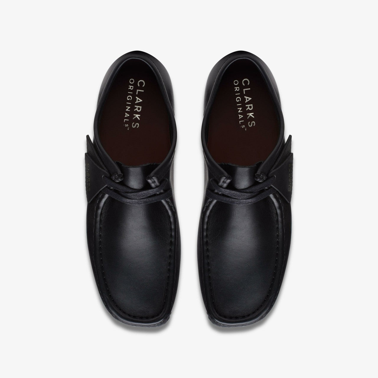 Wallabee Black Leather | Clarks Sale