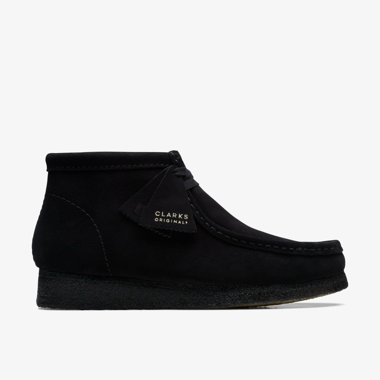 Wallabee Boot Black Suede | Clarks for sale