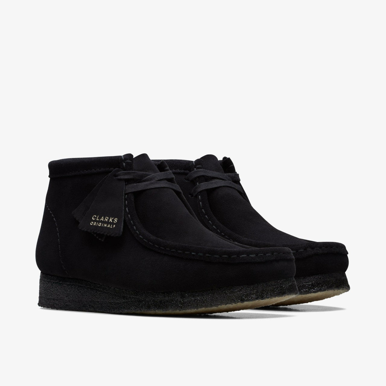 Wallabee Boot Black Suede | Clarks for sale