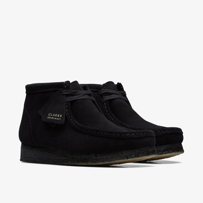 Wallabee Boot Black Suede | Clarks for sale
