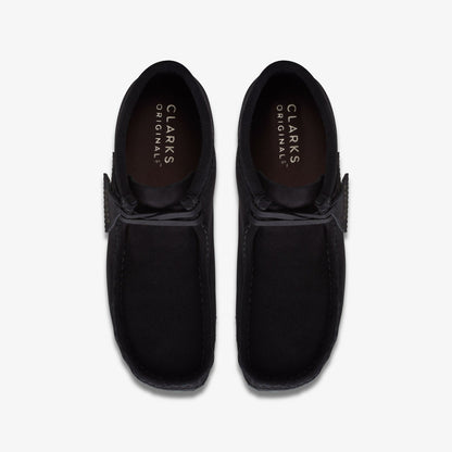 Wallabee Boot Black Suede | Clarks for sale