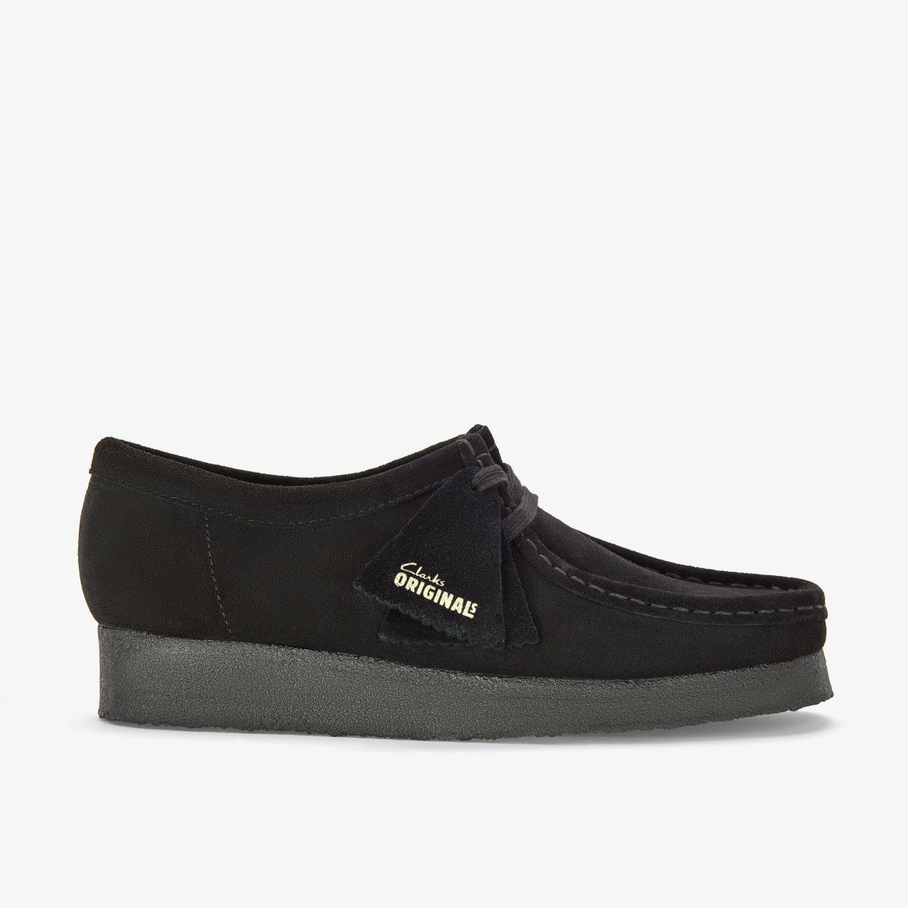 Wallabee Black Suede | Clarks discount