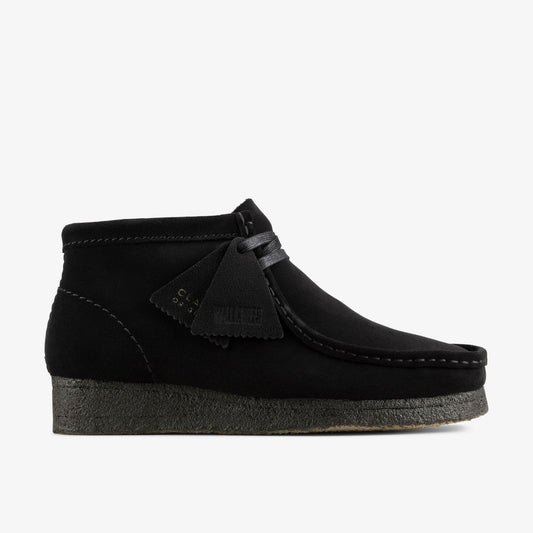 Wallabee Boot Black Suede | Clarks online