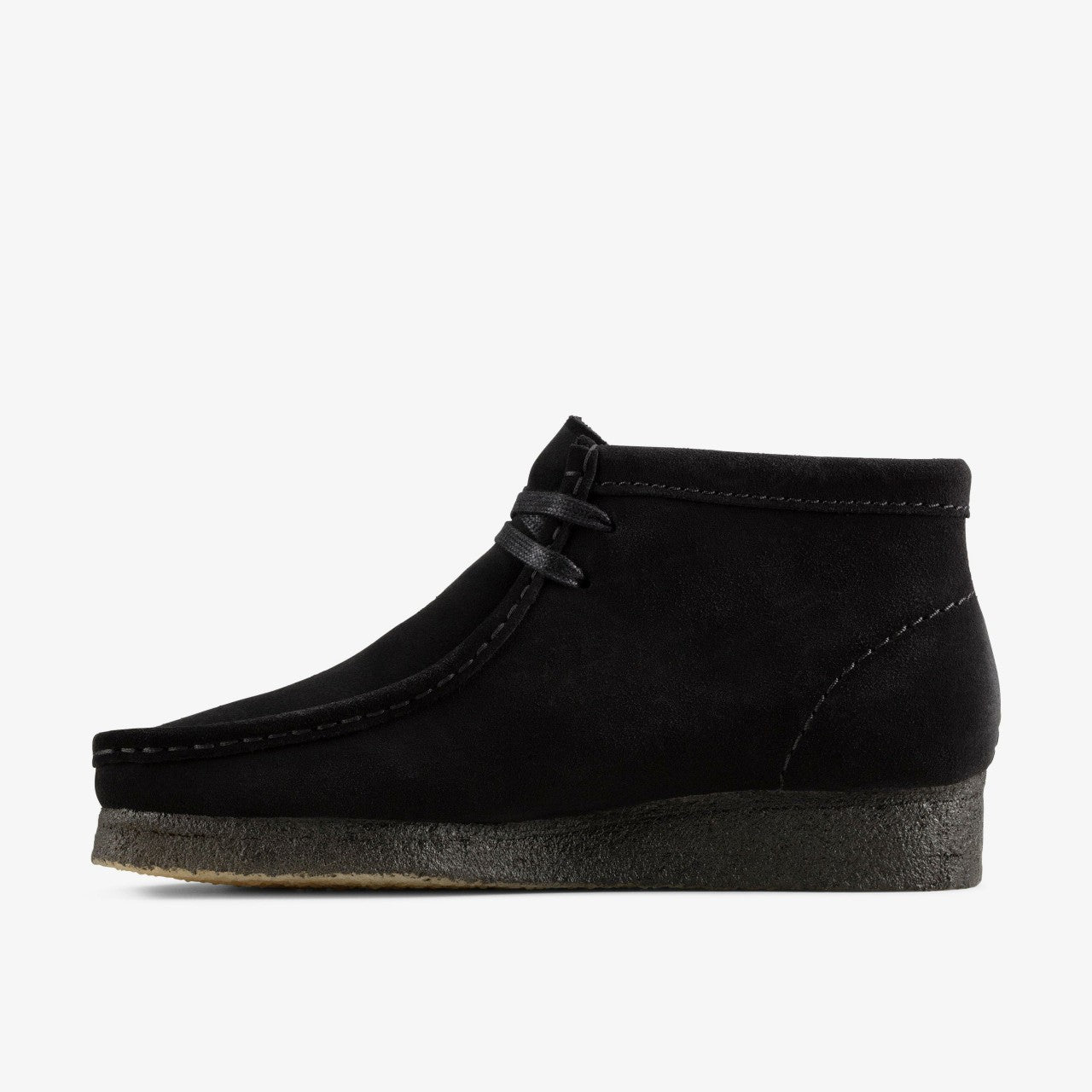 Wallabee Boot Black Suede | Clarks online