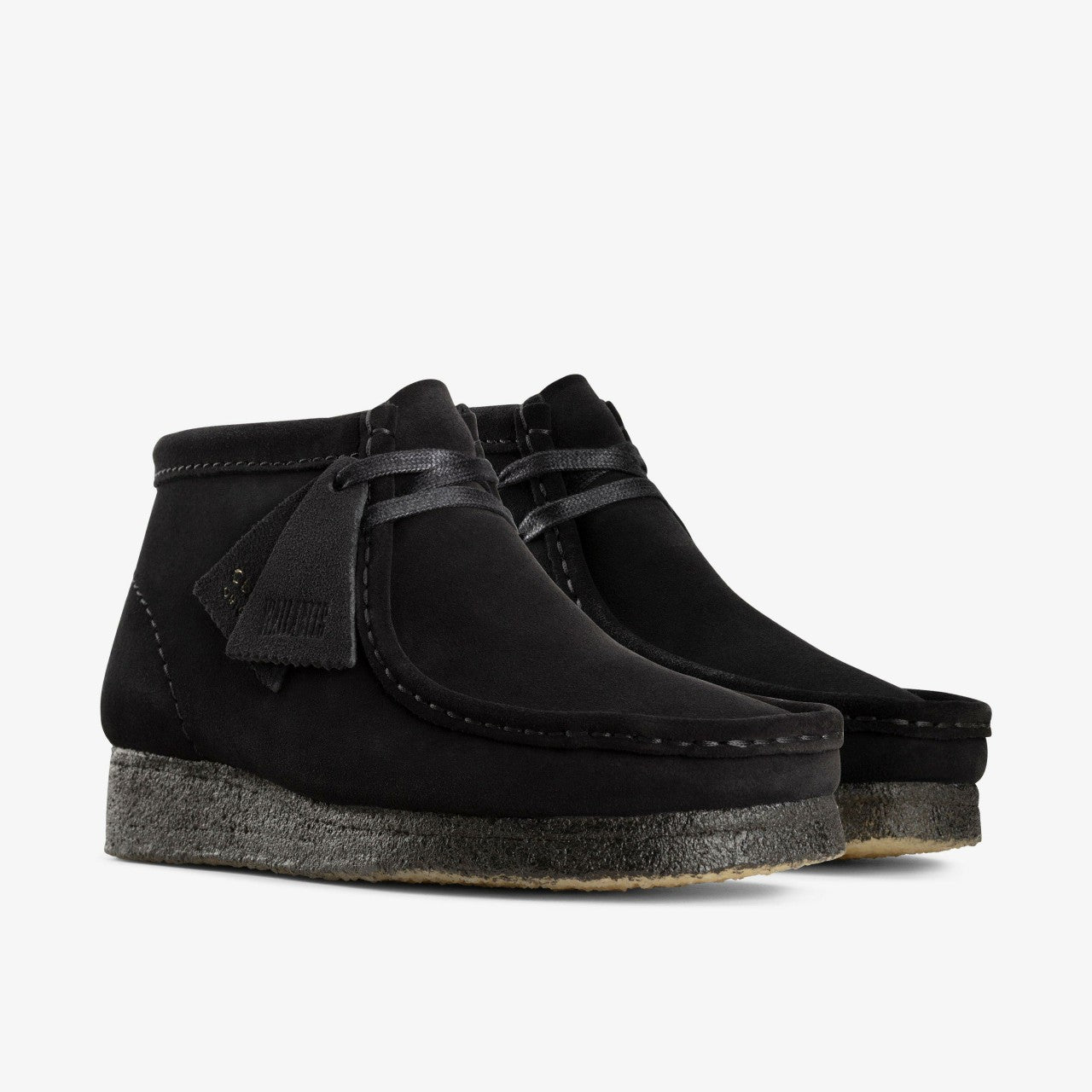Wallabee Boot Black Suede | Clarks online