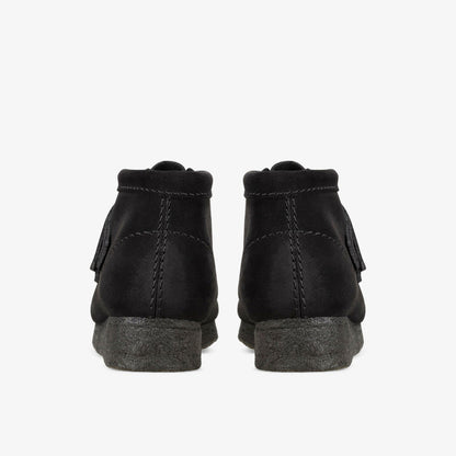 Wallabee Boot Black Suede | Clarks online