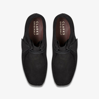 Wallabee Boot Black Suede | Clarks online