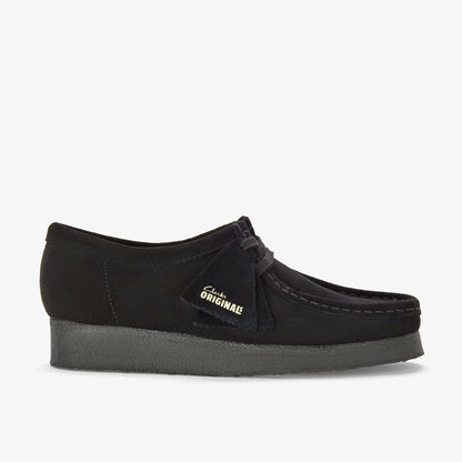 Wallabee Black Suede | Clarks outlet