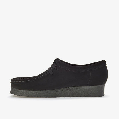 Wallabee Black Suede | Clarks outlet