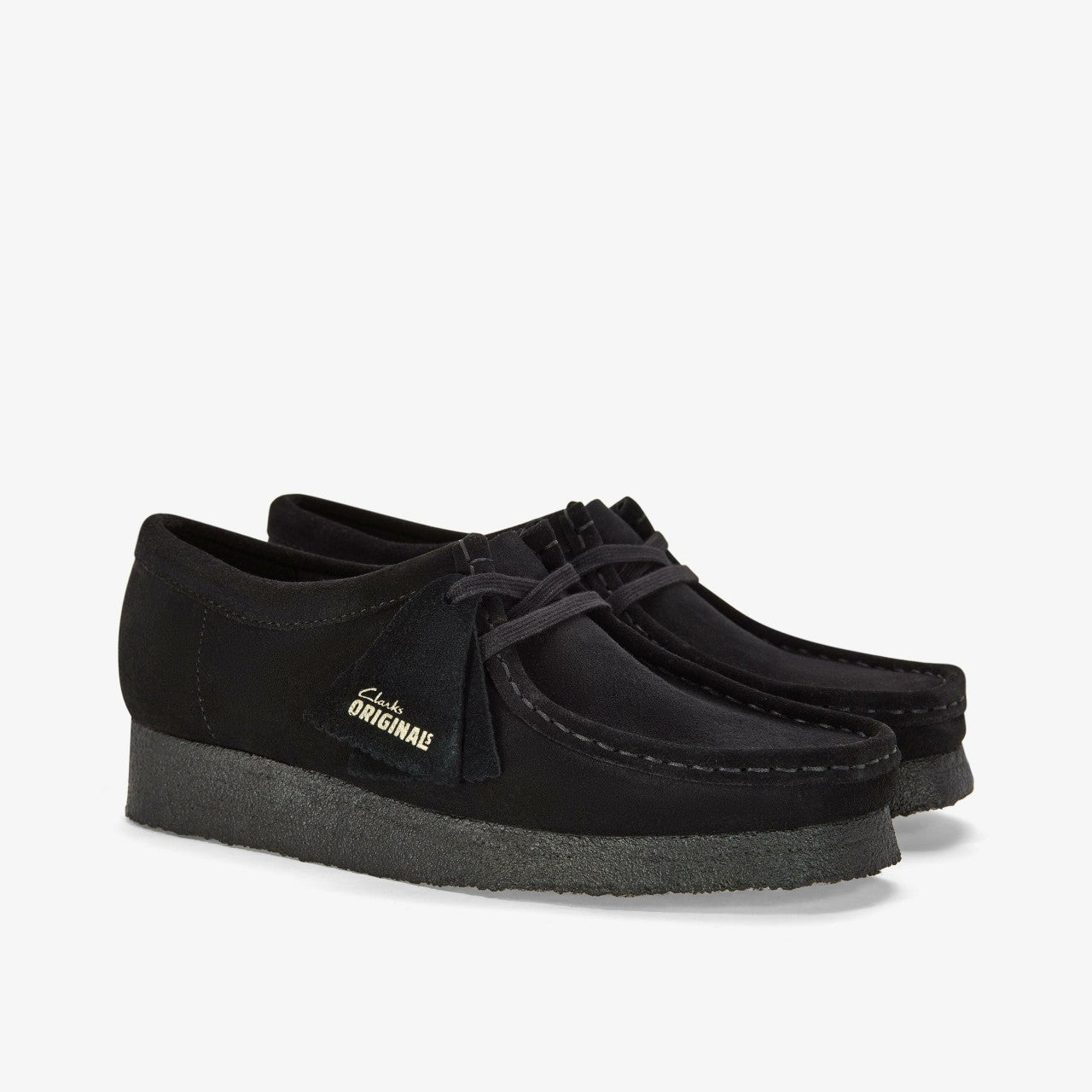 Wallabee Black Suede | Clarks outlet