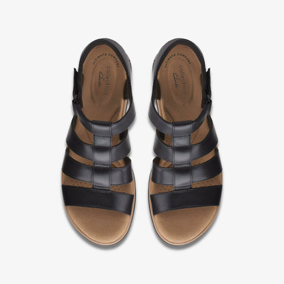 Jillian Quartz Black Leather | Clarks discount
