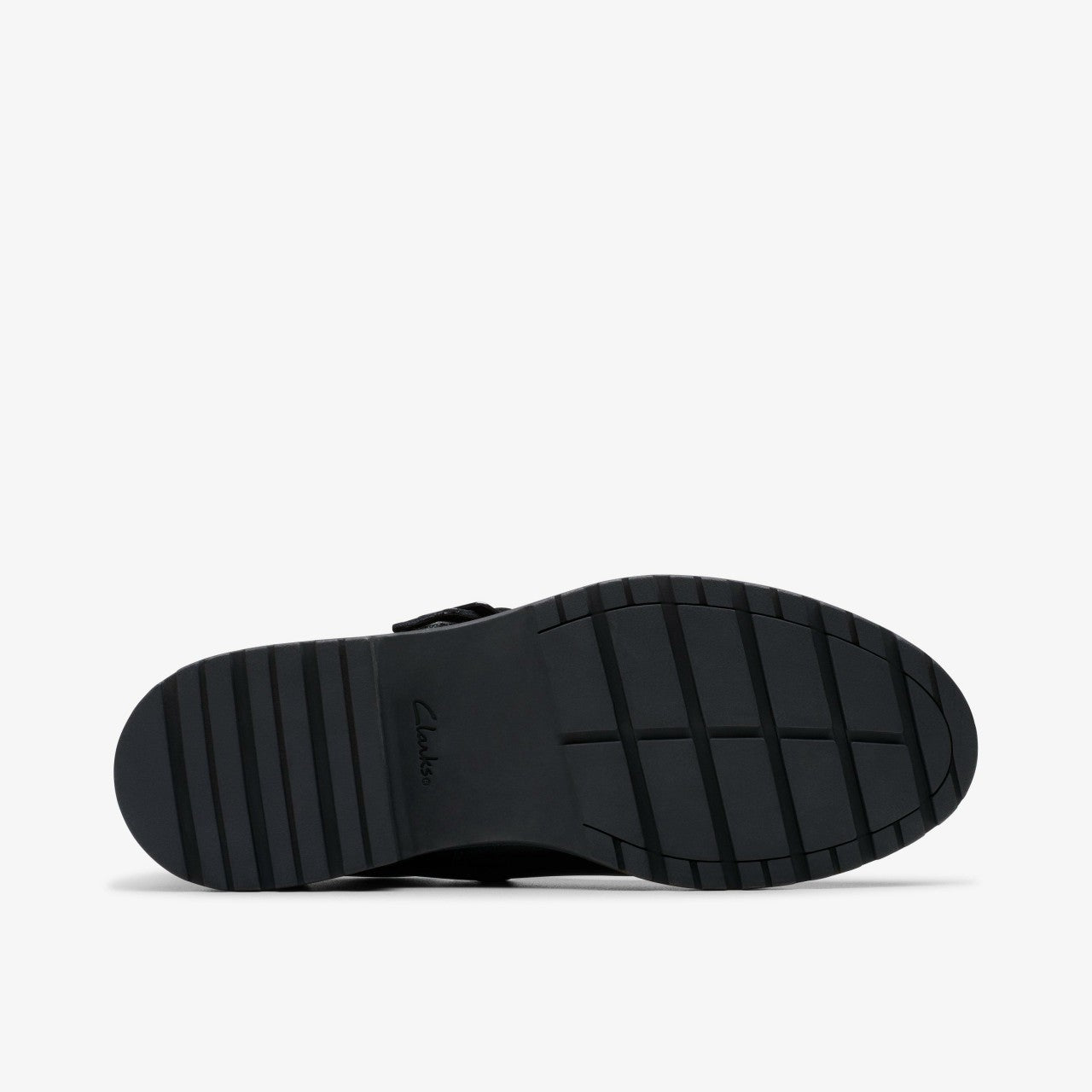 Loxham Walk Youth Black Leather | Clarks on Sale