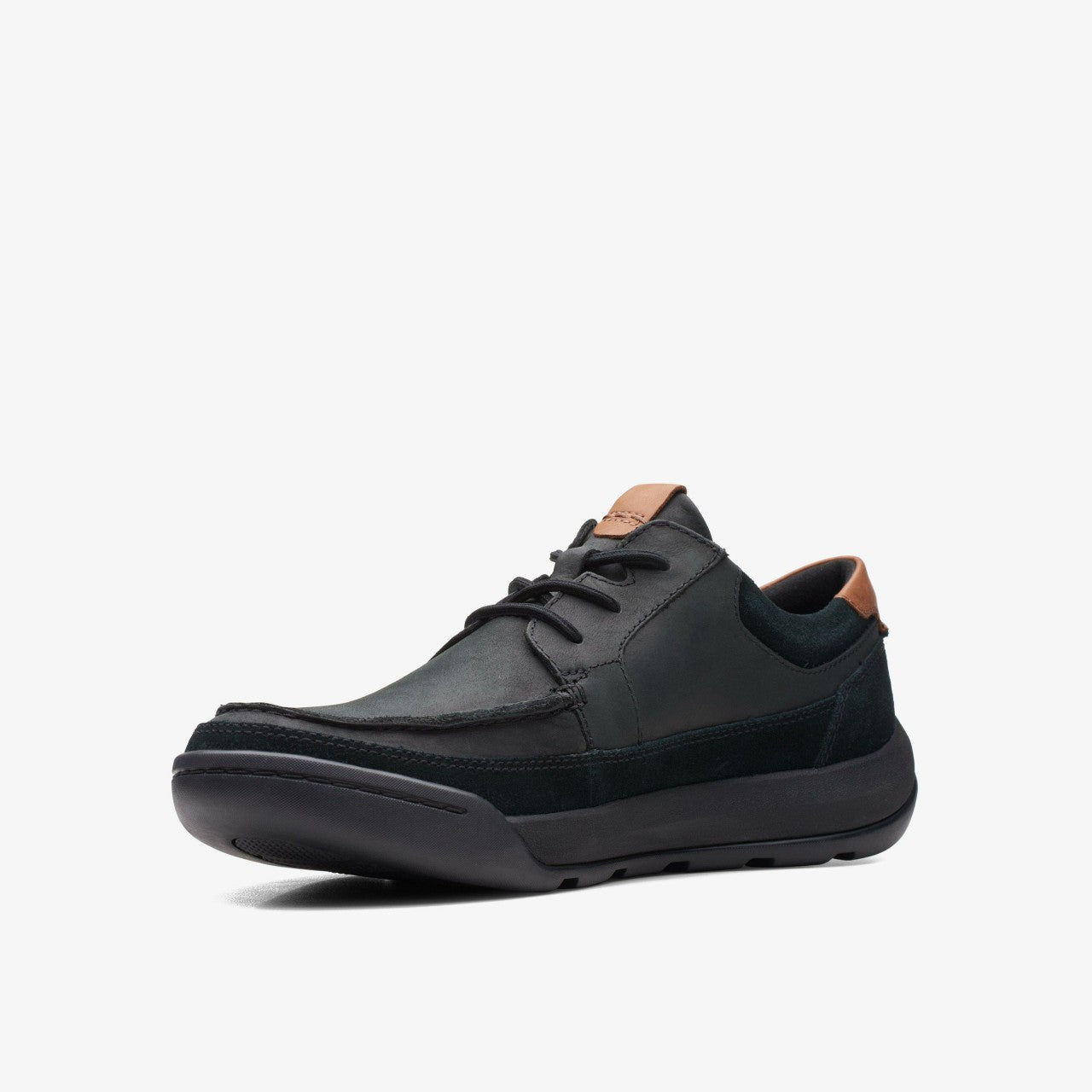 Ashcombe Craft Black Leather | Clarks for sale