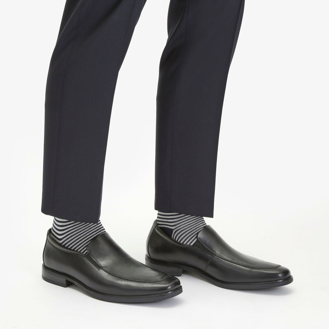 Howard Edge Loafer Black Leather | Clarks for sale
