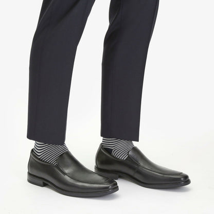 Howard Edge Loafer Black Leather | Clarks for sale