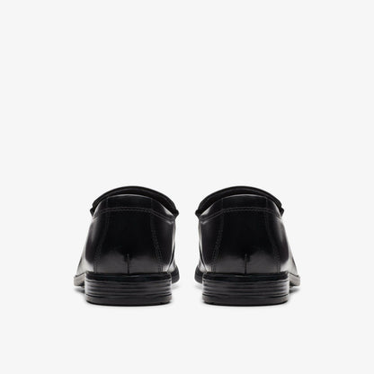 Howard Edge Loafer Black Leather | Clarks for sale