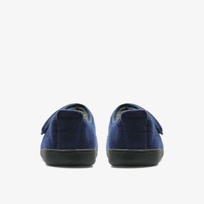 King Riptape Slipper Navy | Clarks on Sale