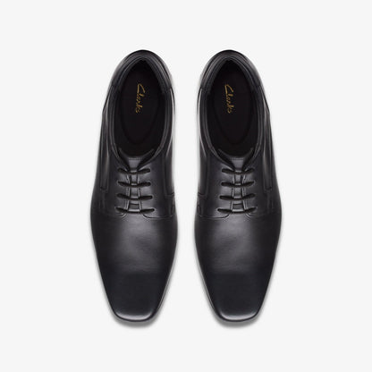 Sidton Lace Black Leather | Clarks discount