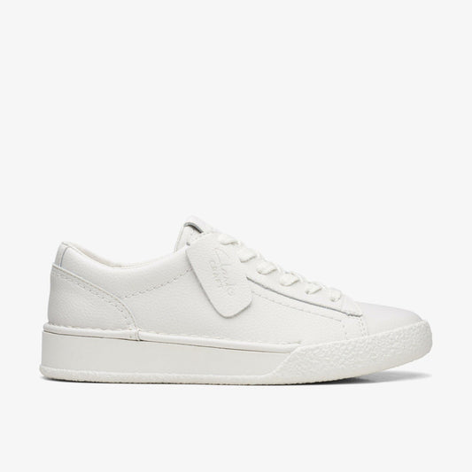 Craft Cup Walk White Leather | Clarks discount