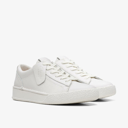 Craft Cup Walk White Leather | Clarks discount