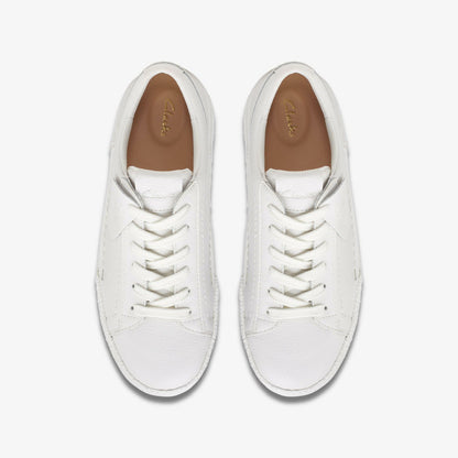 Craft Cup Walk White Leather | Clarks discount