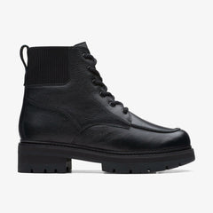 Black Warmlined Leather
