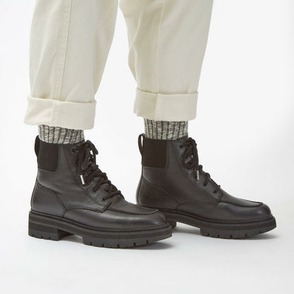 Orianna Mid Black Warmlined Leather | Clarks for sale