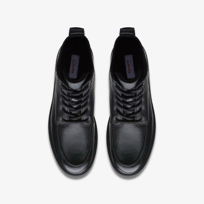 Orianna Mid Black Warmlined Leather | Clarks for sale