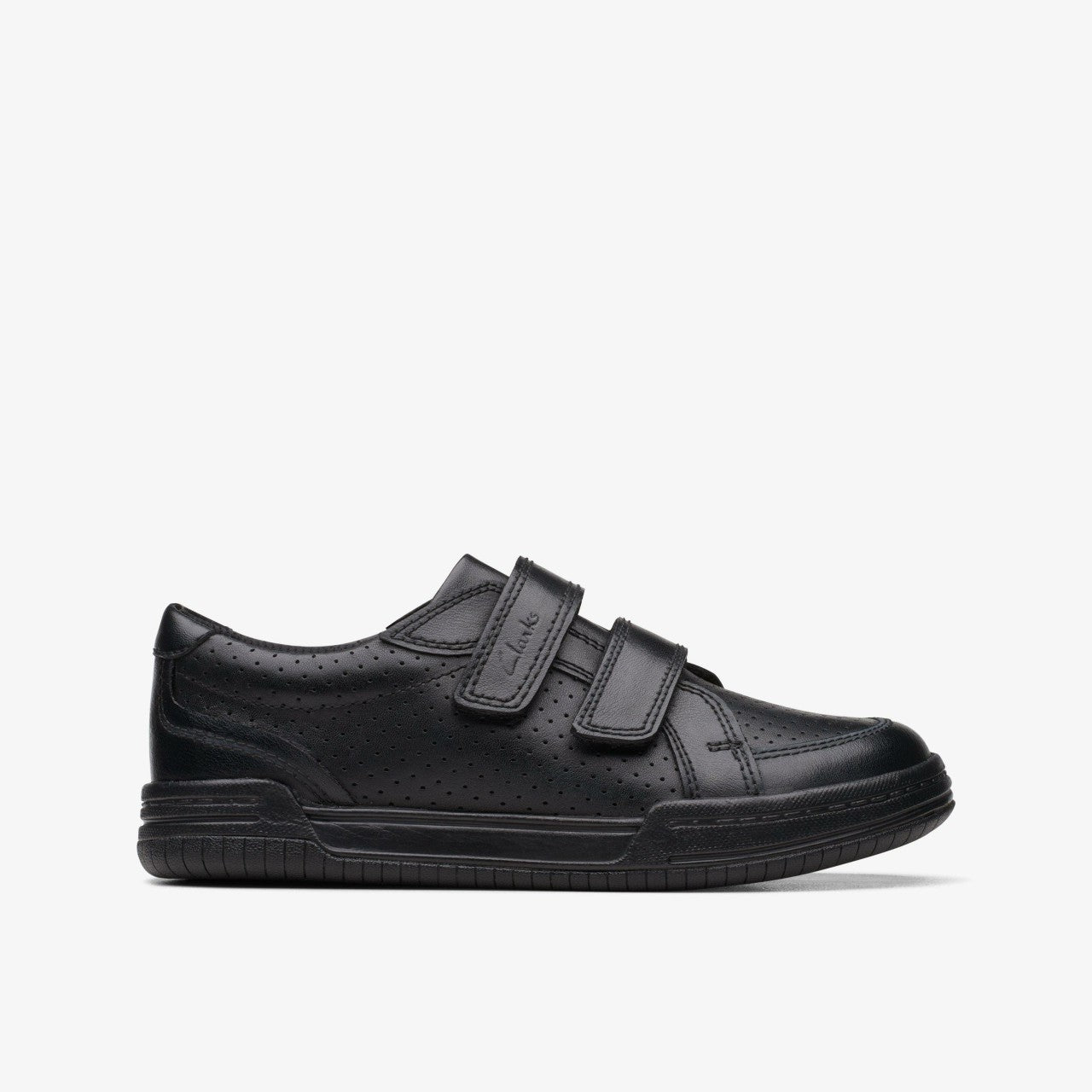 Fawn Strap Kid Black Leather | Clarks for sale