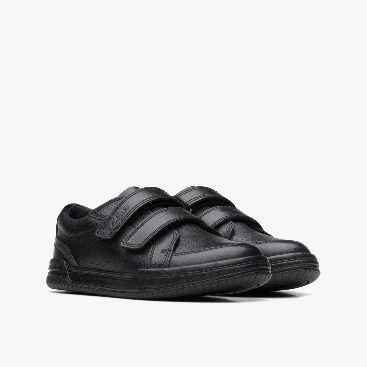Fawn Strap Kid Black Leather | Clarks for sale