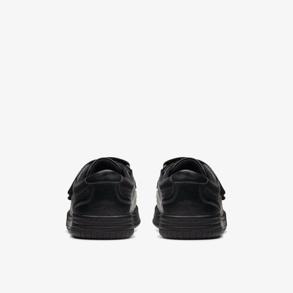 Fawn Strap Kid Black Leather | Clarks for sale
