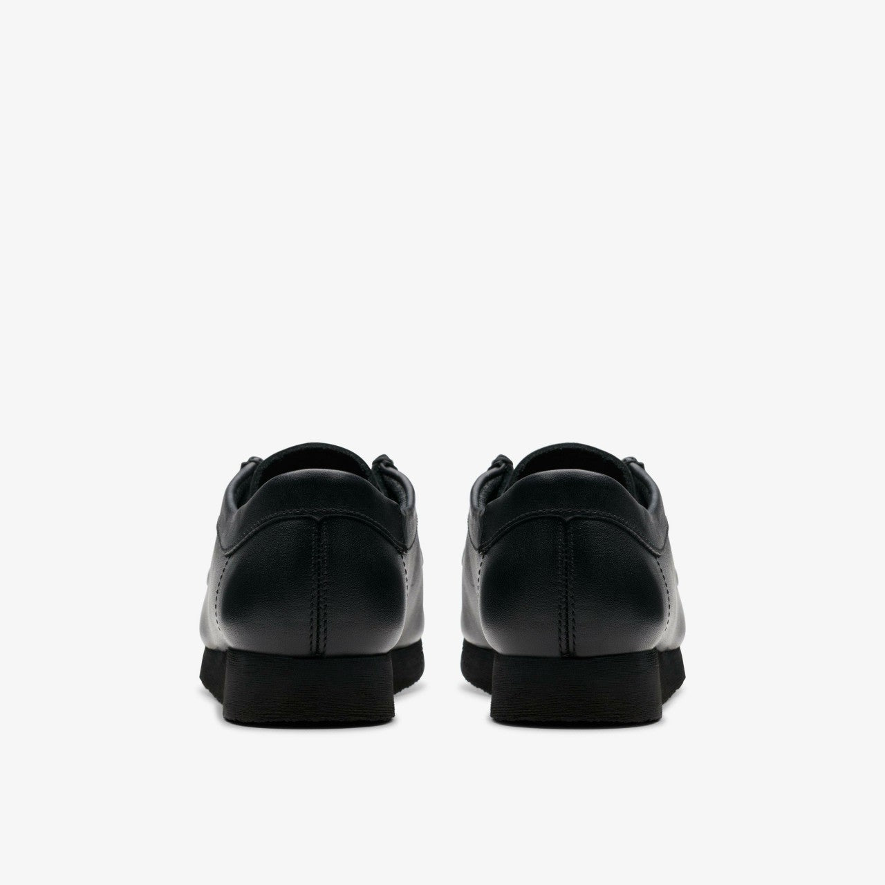Wallabee Older Black Leather | Clarks for sale