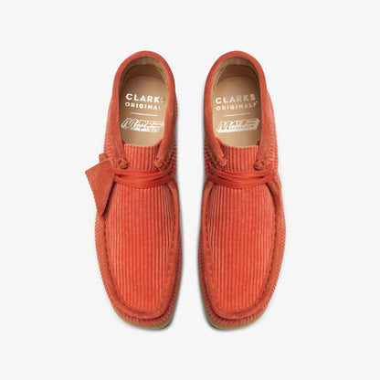 Wallabee Boot Coral Cord | Clarks for sale