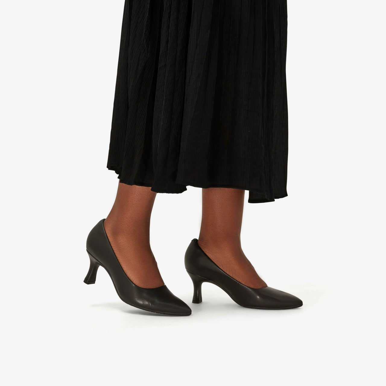 Kataleyna Gem Black Leather | Clarks outlet