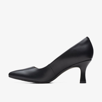 Kataleyna Gem Black Leather | Clarks outlet