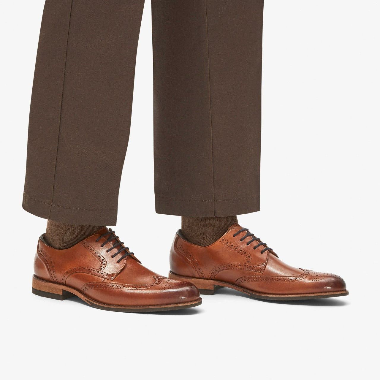 Craft Arlo Limit Brogue Tan Leather | Clarks outlet