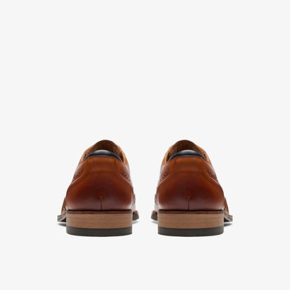 Craft Arlo Limit Brogue Tan Leather | Clarks outlet