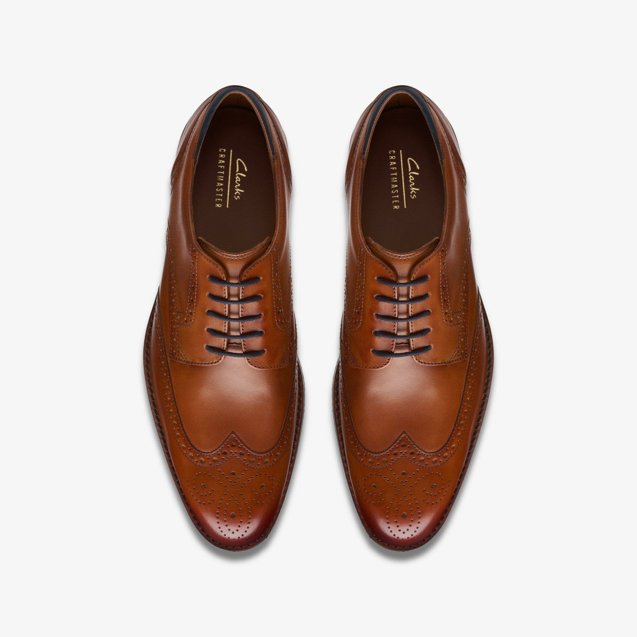 Craft Arlo Limit Brogue Tan Leather | Clarks outlet
