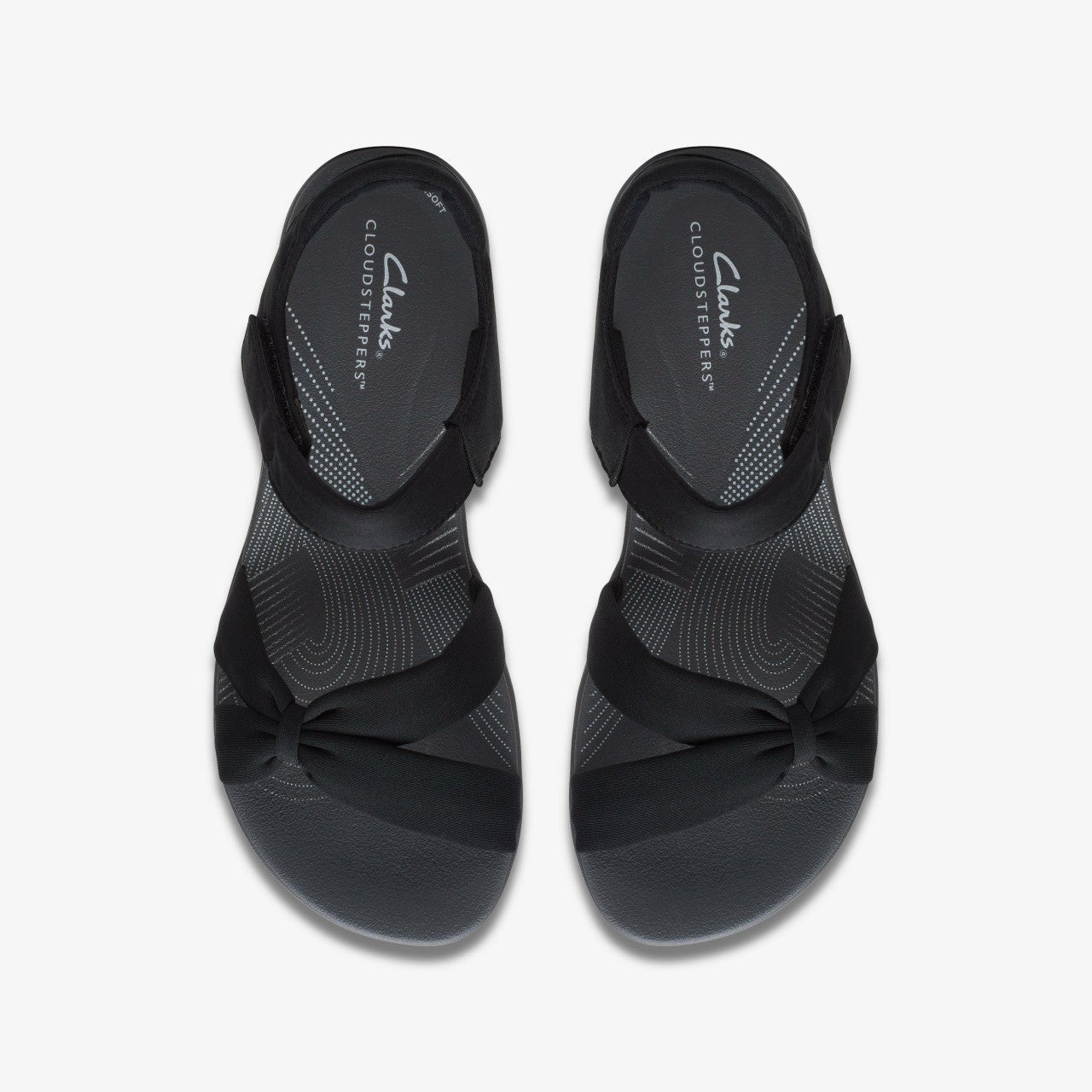 Arla Shore Black Textile | Clarks on Sale