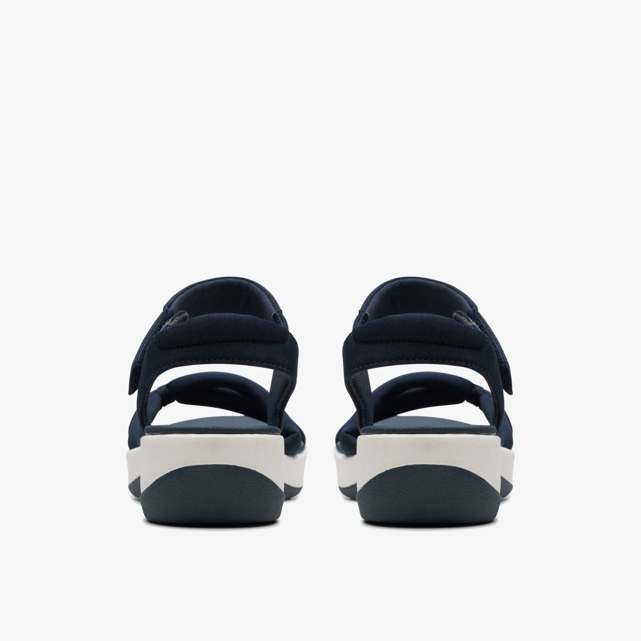 Arla Shore Navy Textile | Clarks for sale