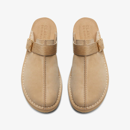 Trek Mule Taupe Interest | Clarks on Sale