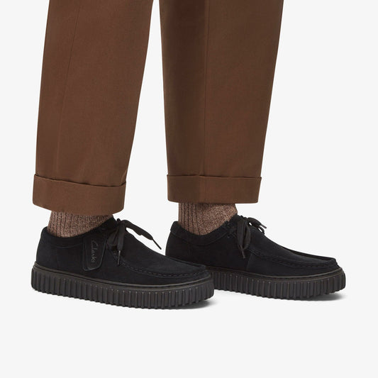 Torhill Lo Black Suede | Clarks outlet