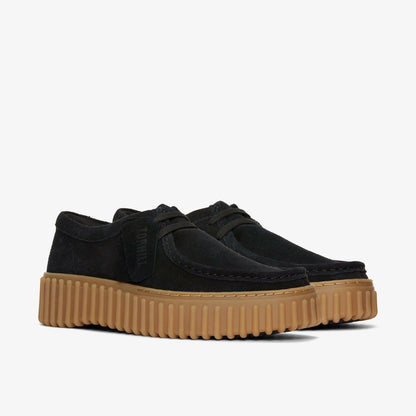 Torhill Bee Black Suede | Clarks discount