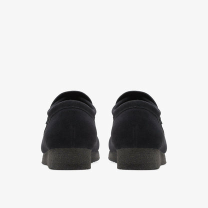 Wallabee Loafer Black Suede | Clarks discount
