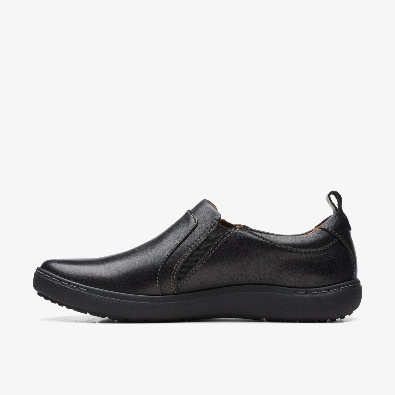 Nalle Lilac Black Leather | Clarks on Sale